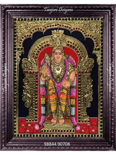Authentic Murugan Tanjore Painting
